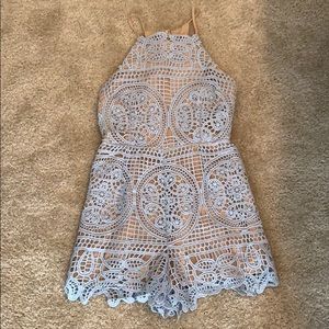 Lace romper, never worn